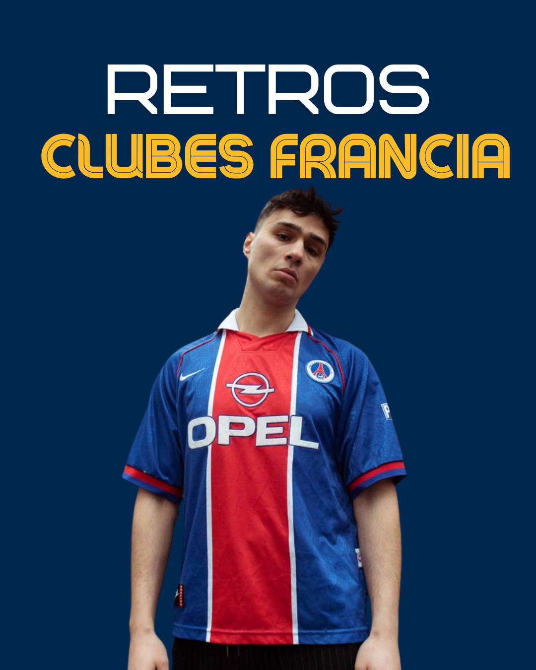 Camisetas retros clubes Francia