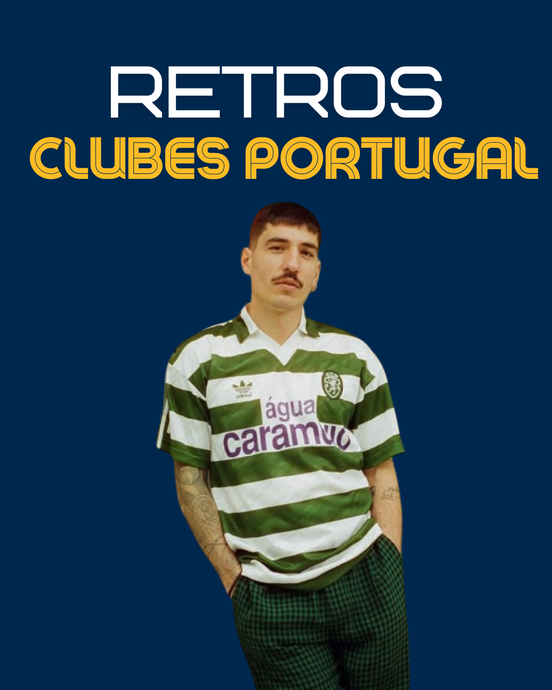 Camisetas retros clubes Portugal