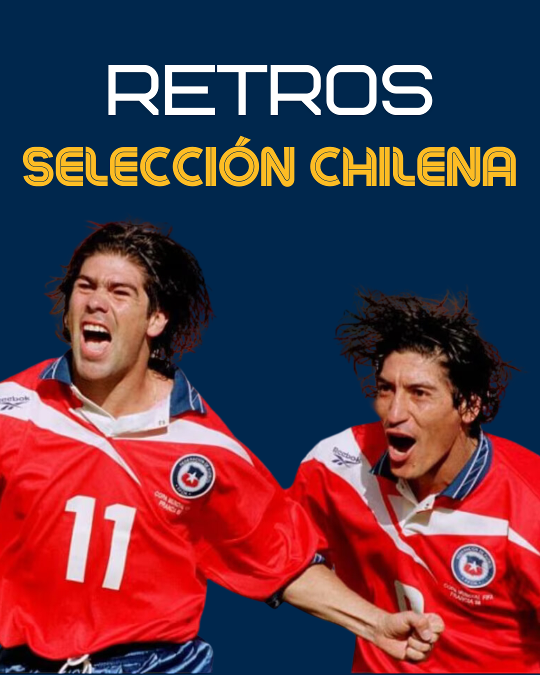 Camisetas selección chilena