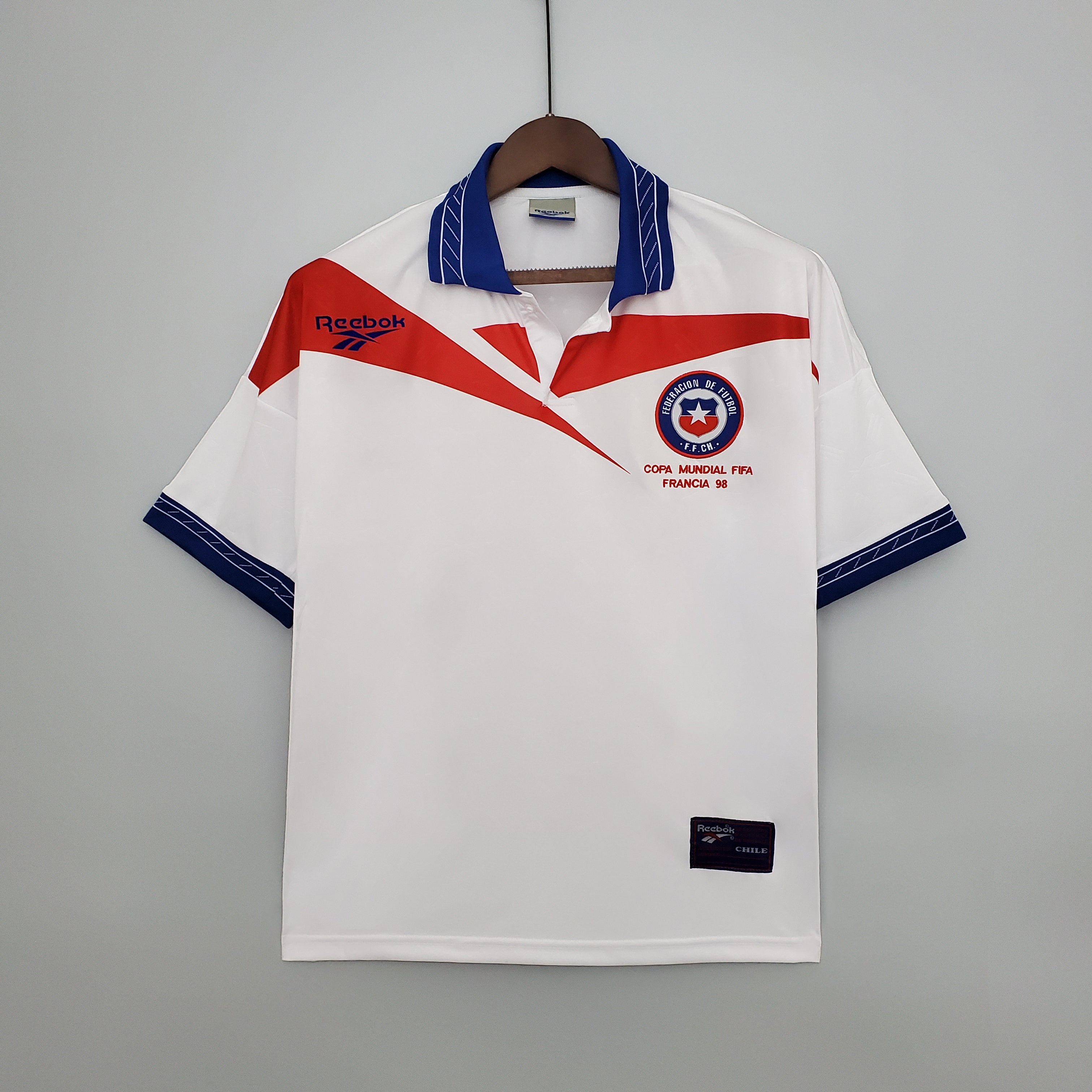 Camiseta Chile mundial 1998 Visitante| Retro