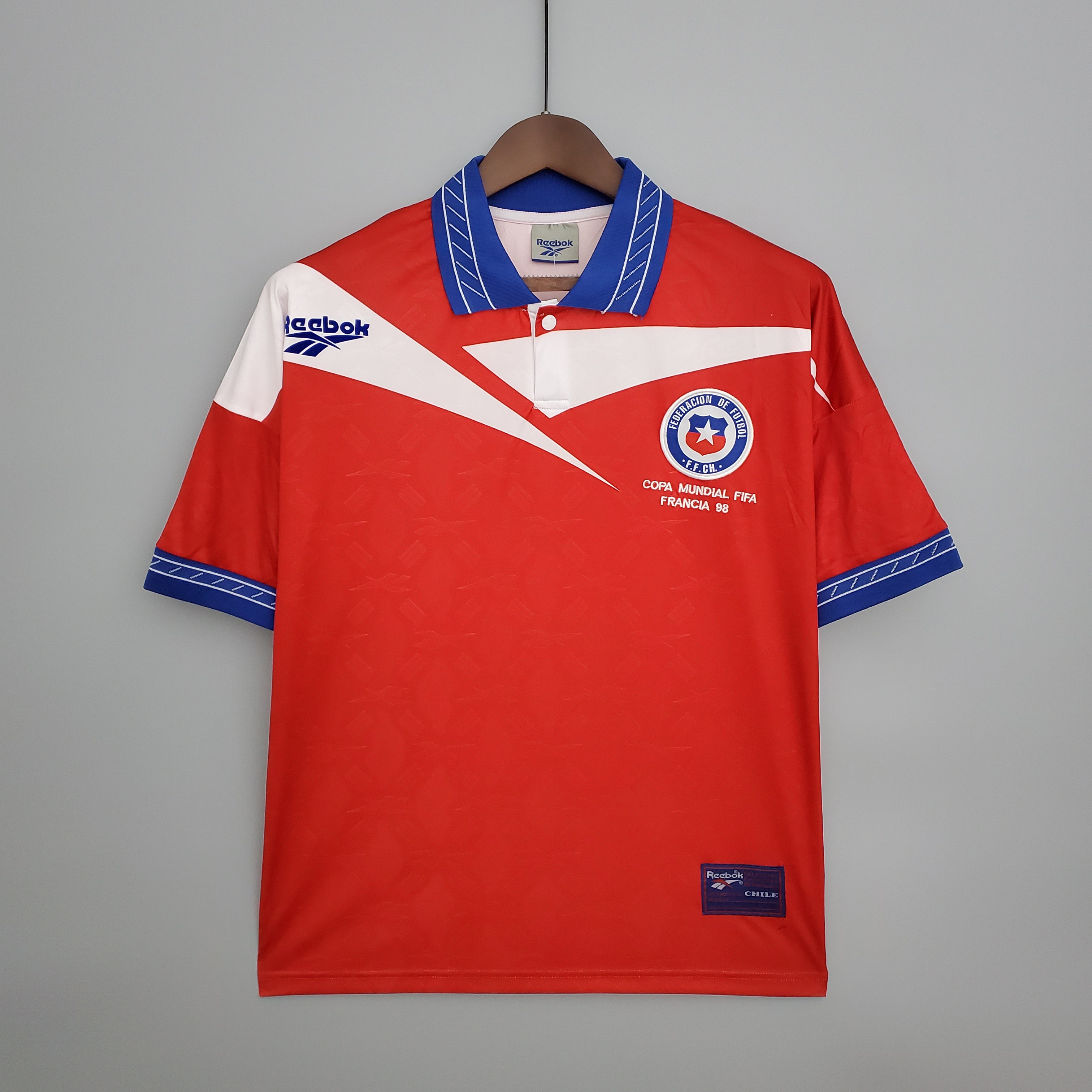 Camiseta Chile mundial 1998 Local | Retro