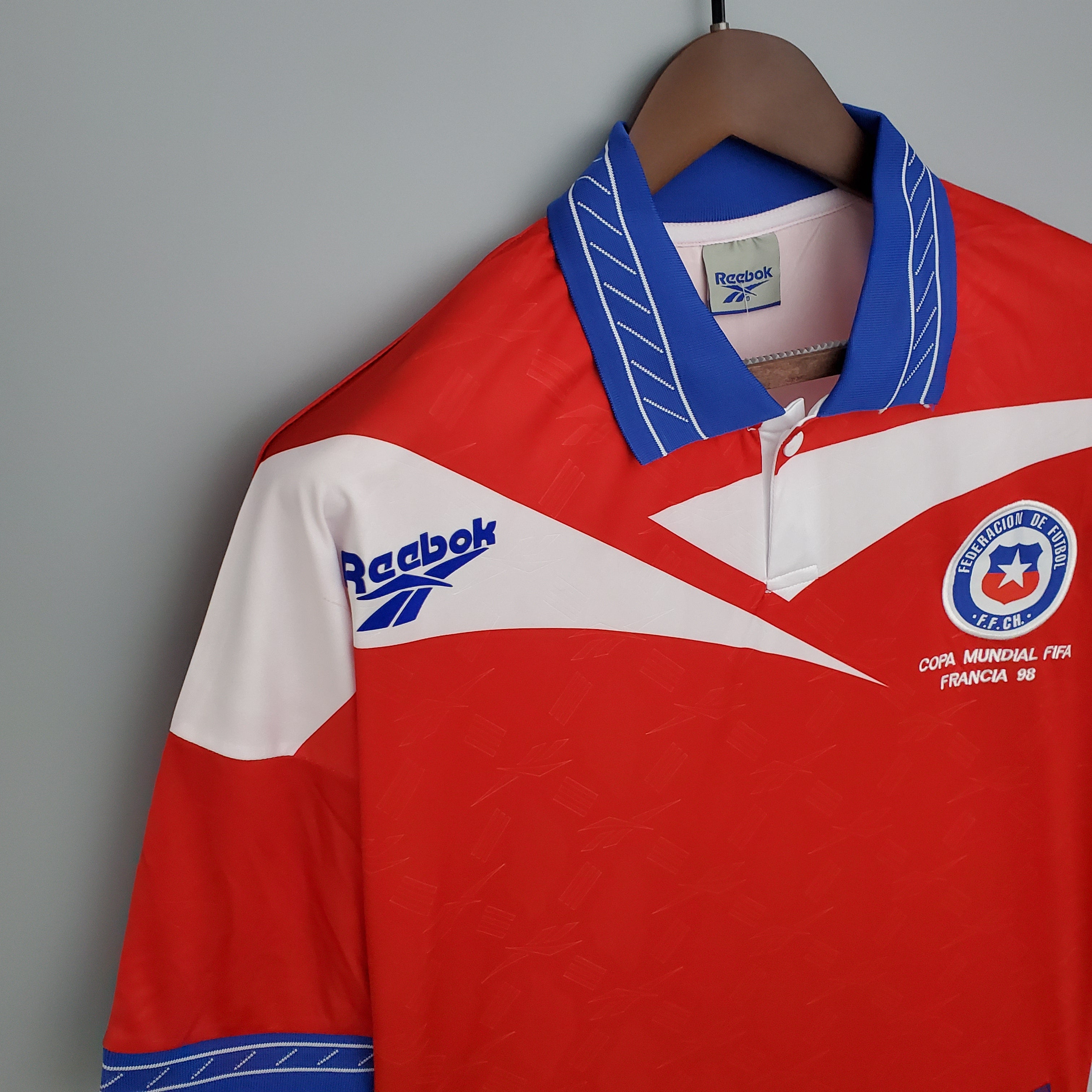 Camiseta Chile mundial 1998 Local | Retro