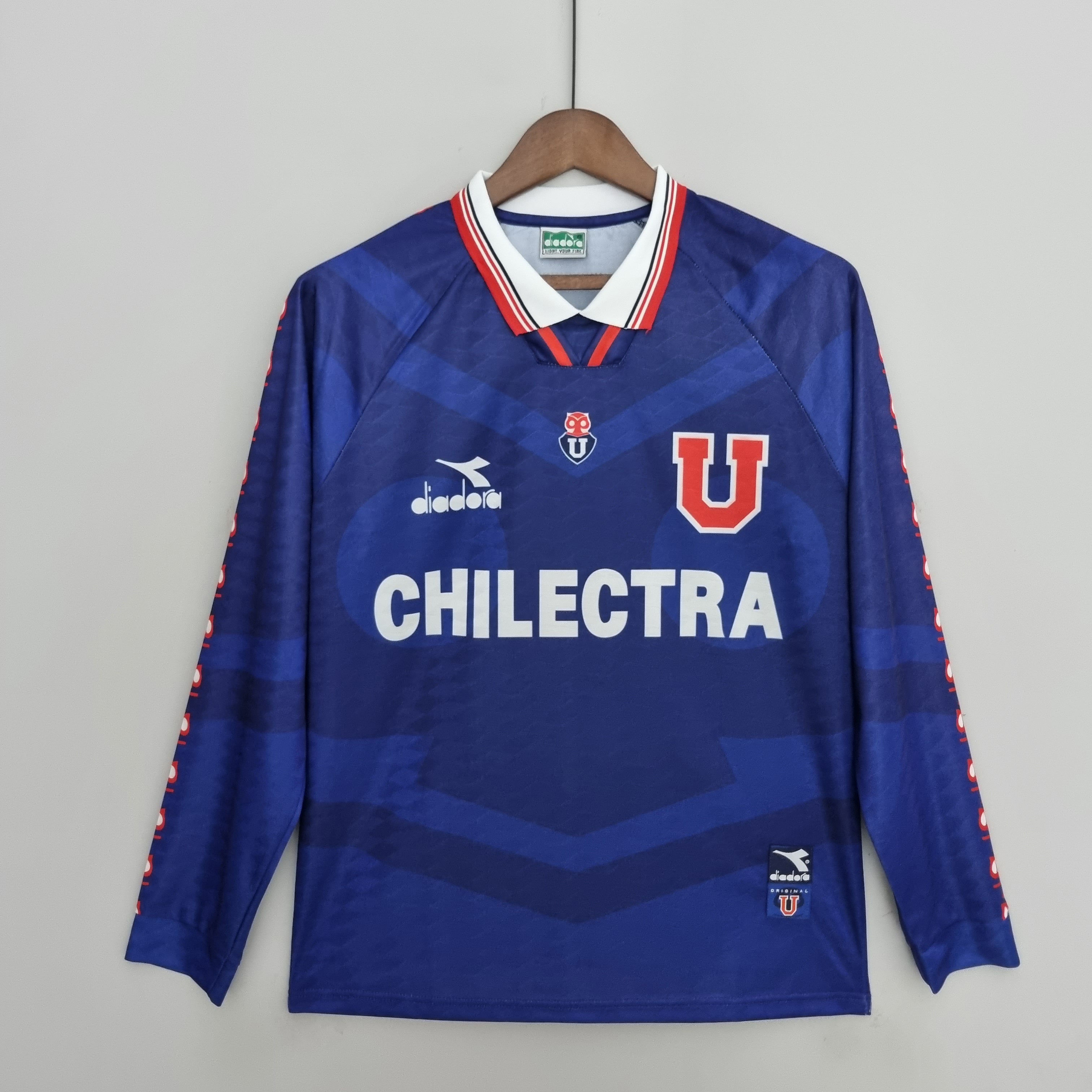 Camiseta Universidad de Chile 1996 Local manga larga | Retro