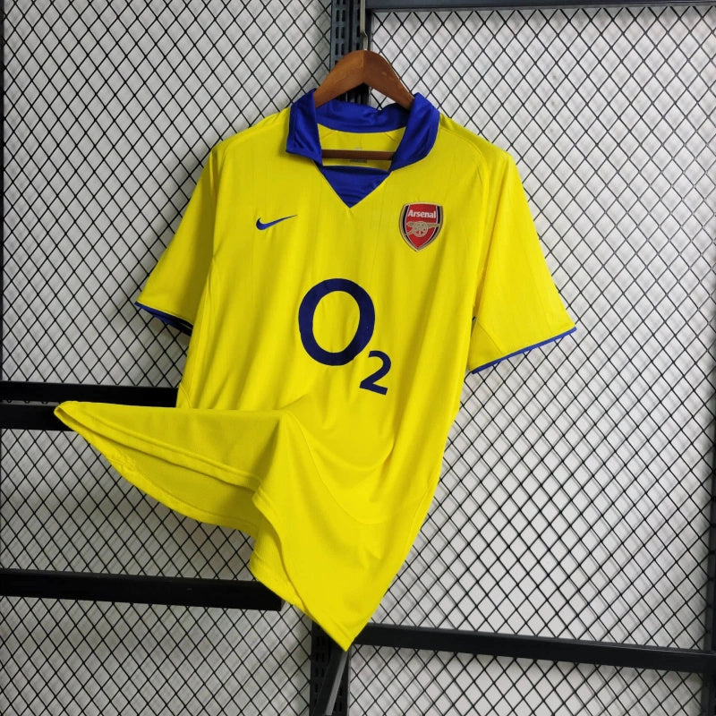 Camiseta Arsenal 2003/04 Visita | Retro