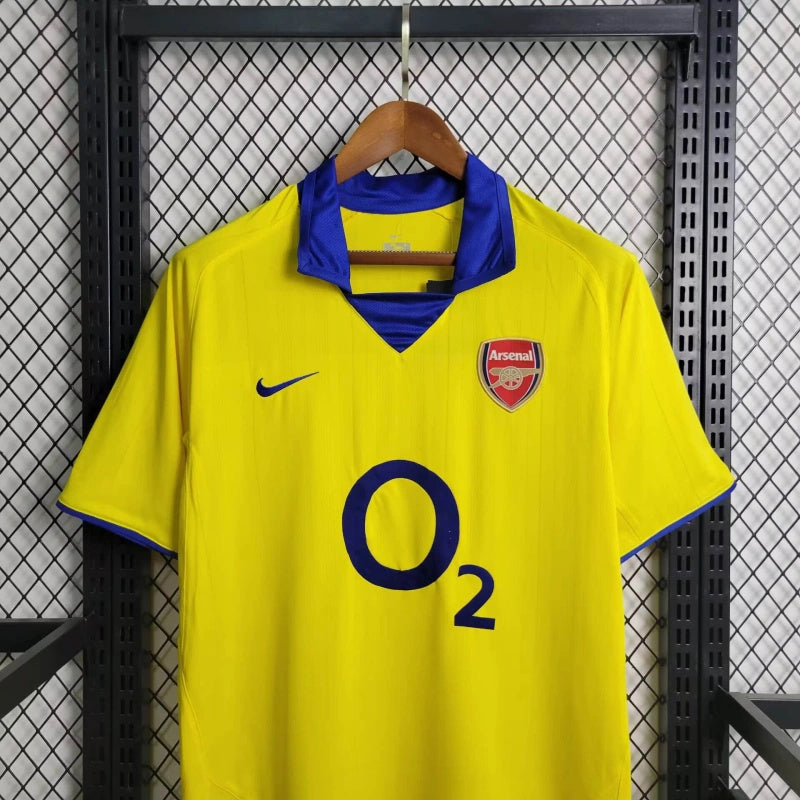 Camiseta Arsenal 2003/04 Visita | Retro