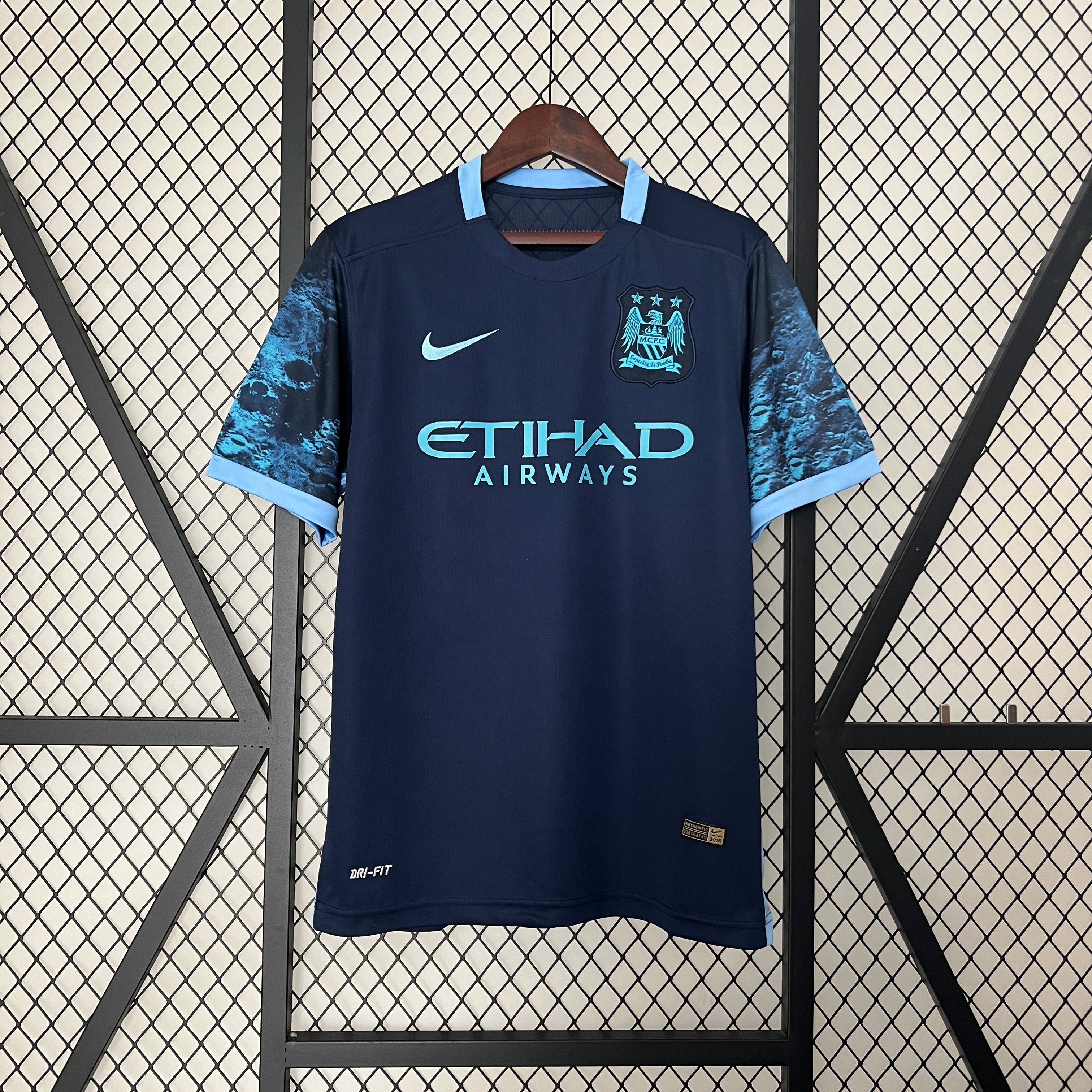 Camiseta Manchester City 15/16 Visita | Retro