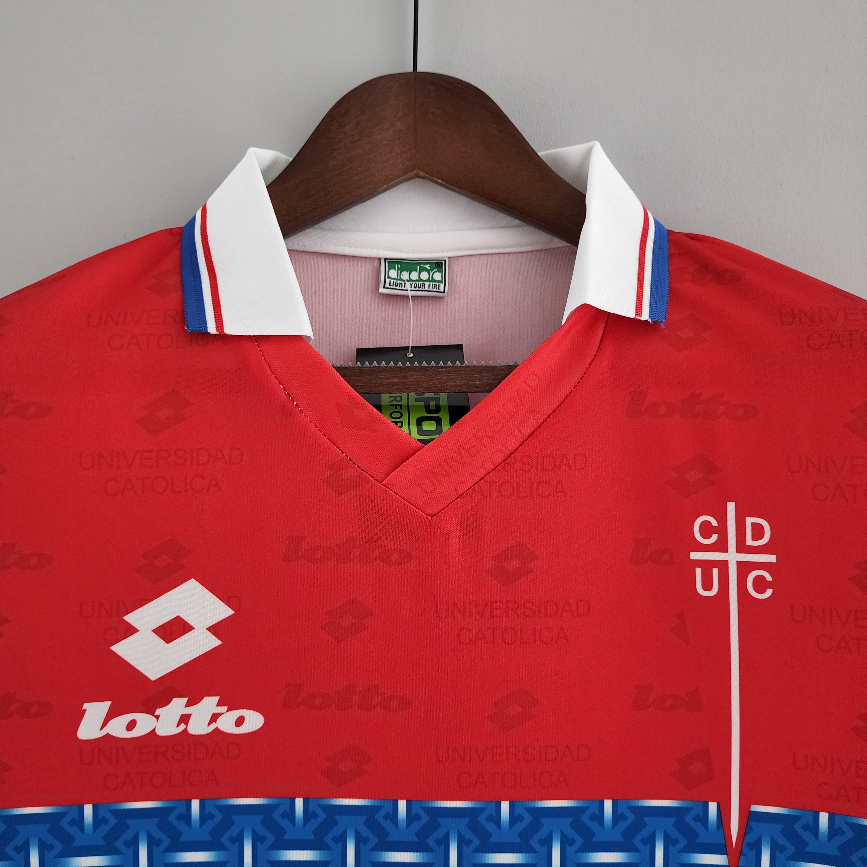 Camiseta Universidad Católica 1996 Tercer kit Manga Larga | Retro