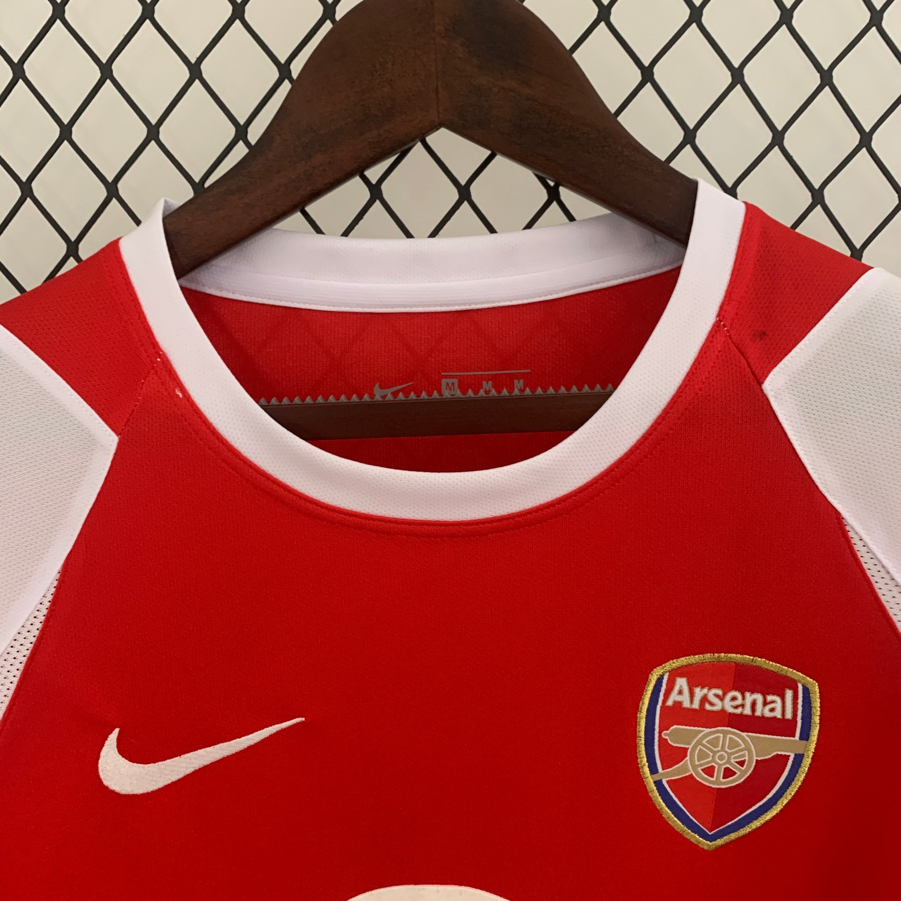 Camiseta Arsenal 2002/04 Local | Manga larga Retro