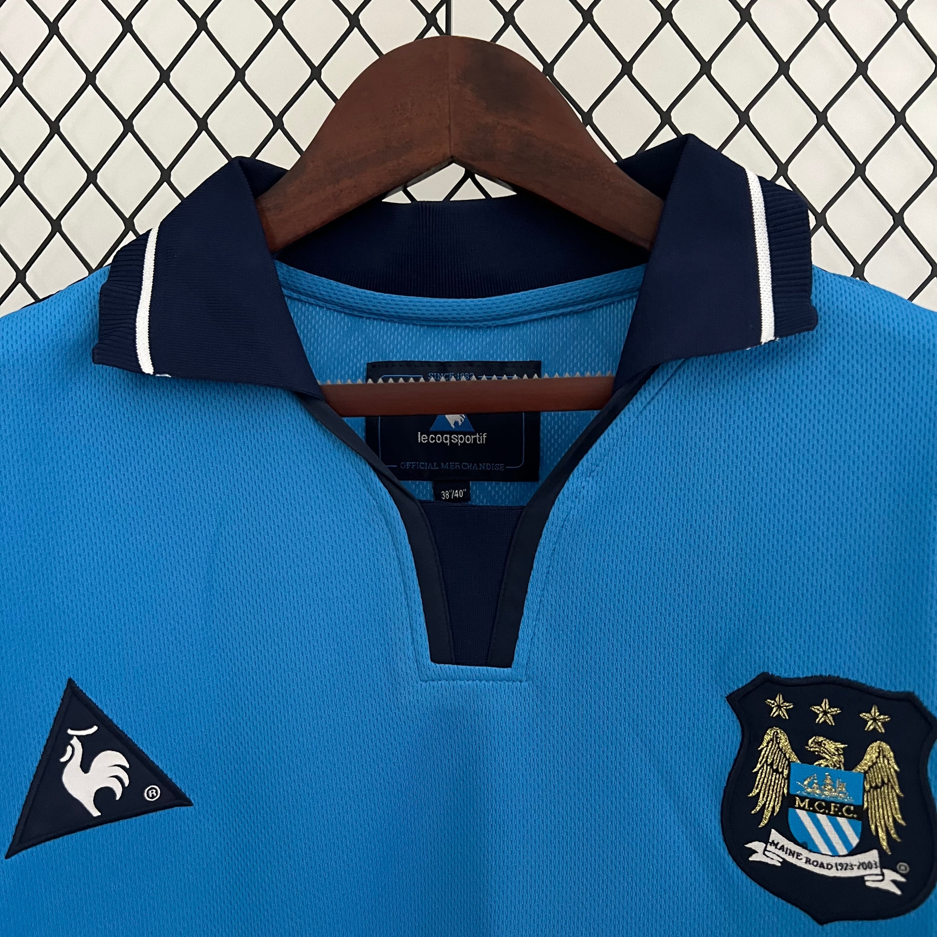 Camiseta Manchester City 2002/03 Local | Retro