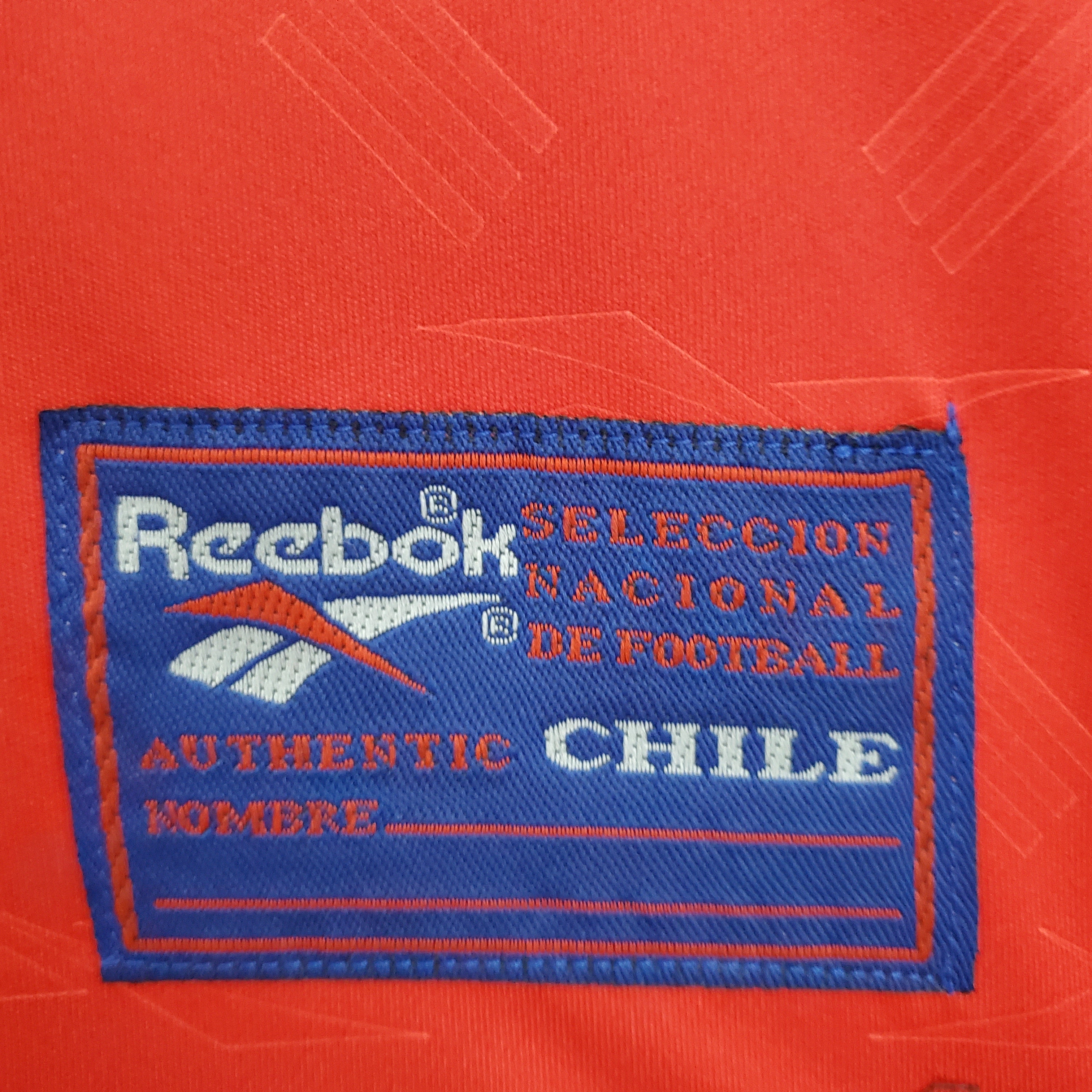 Camiseta Chile mundial 1998 Local manga larga | Retro